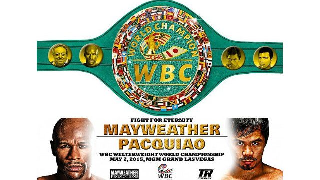 WBC to award emerald belt to Pacquiao vs Mayweather winner