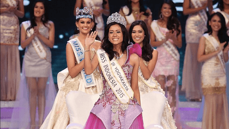 Maria Harfanti terpilih jadi Miss Indonesia 2015
