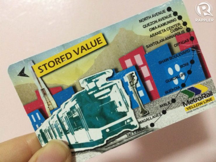 LIFE-SAVER. Spare yourself the agony of yet another long line by stocking up on MRT Stored Value Cards. Photo by Jane Bracher/Rappler