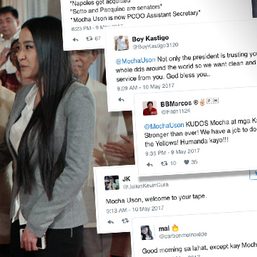 ‘Let that sink in’: Filipinos react to Mocha Uson appointment
