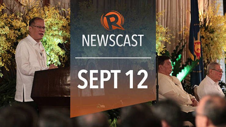 Rappler Newscast | September 12, 2014