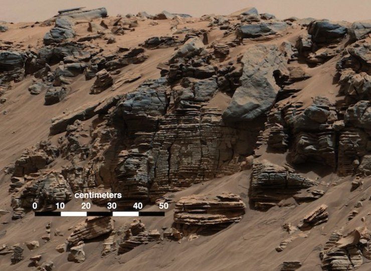 Mars mountain may have arisen from lake sediments – NASA