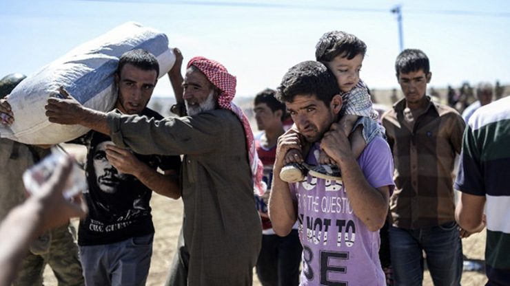 45,000 Syrian Kurds enter Turkey: deputy PM