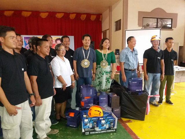 Leyte town gets new rescue tools after Urduja, Vinta