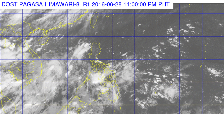 Light-moderate rains in parts of PH on Wednesday