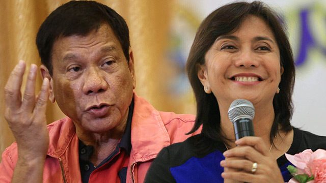 Duterte wants separate inauguration – Robredo camp