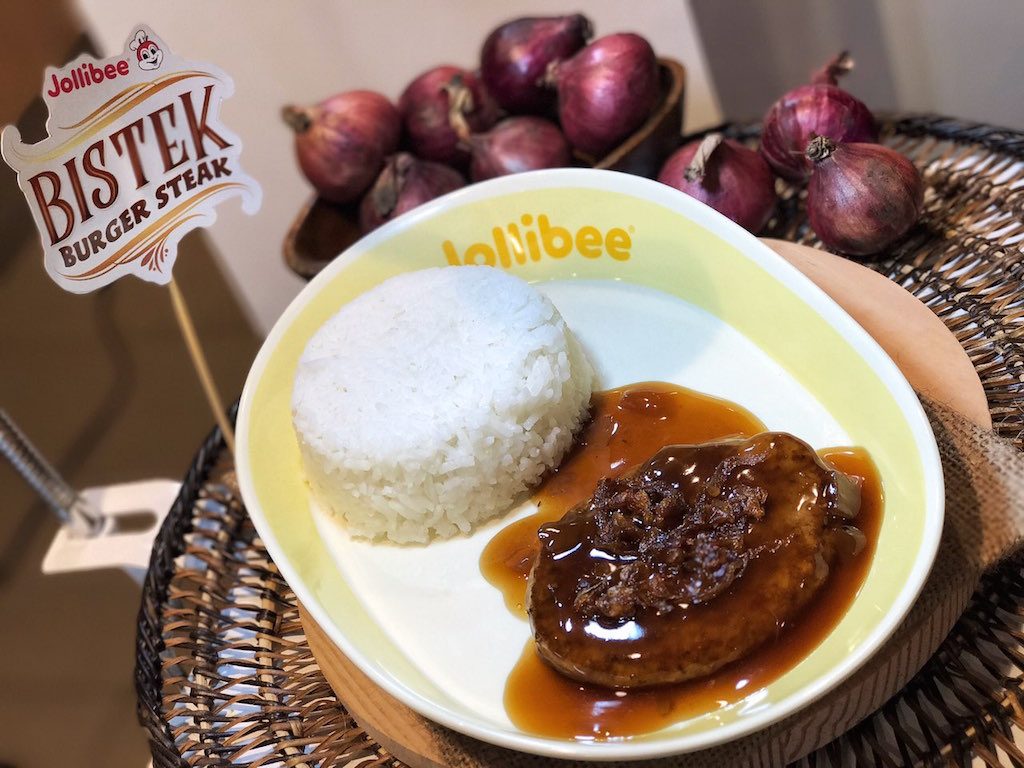 Jollibee releases Bistek Burger Steak