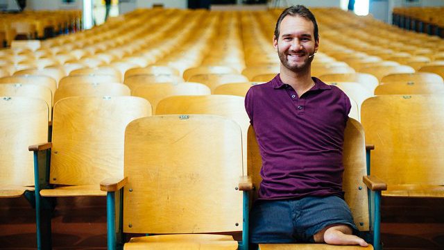 Nick Vujicic has no arms and legs – but there’s nothing he can’t do 