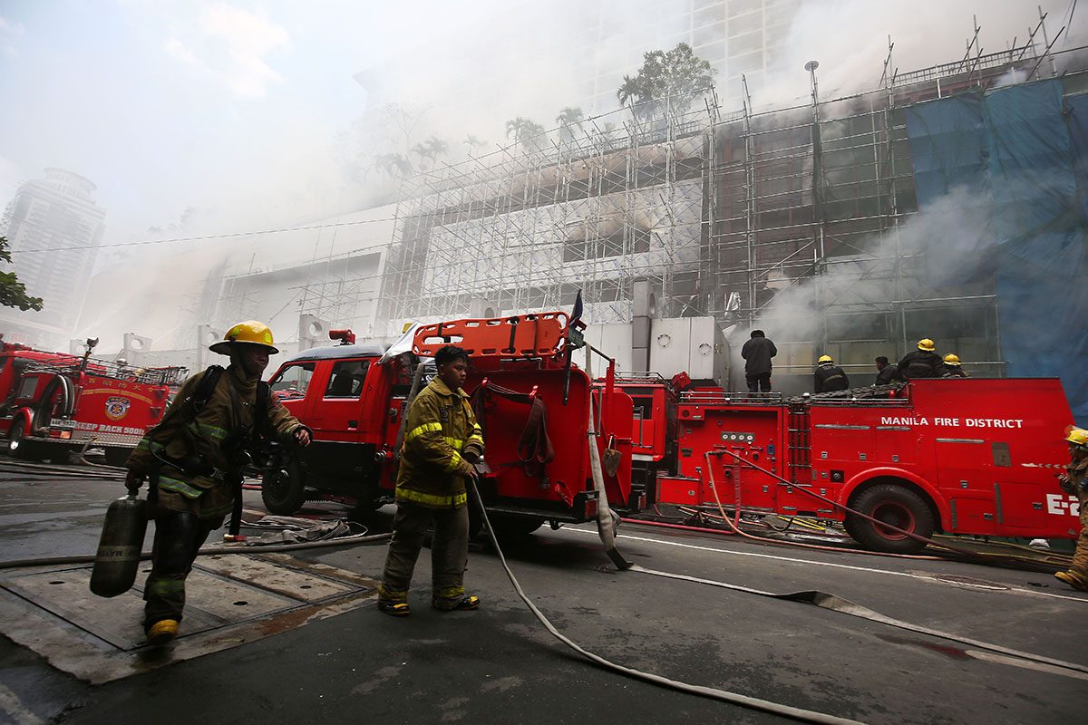 Manila Pavilion operator’s stocks plunge after fire