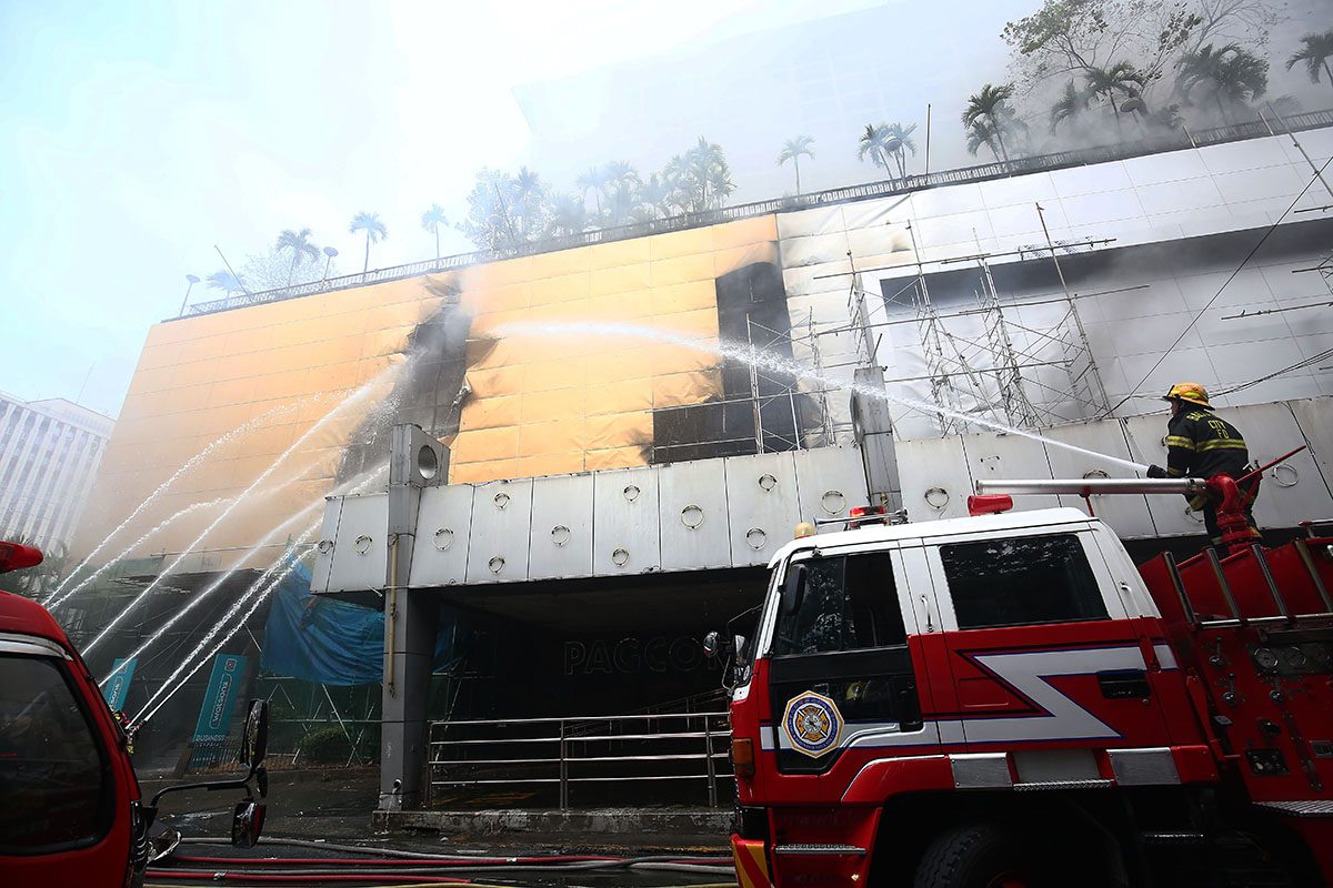 Fire out at Manila Pavilion after 25 hours
