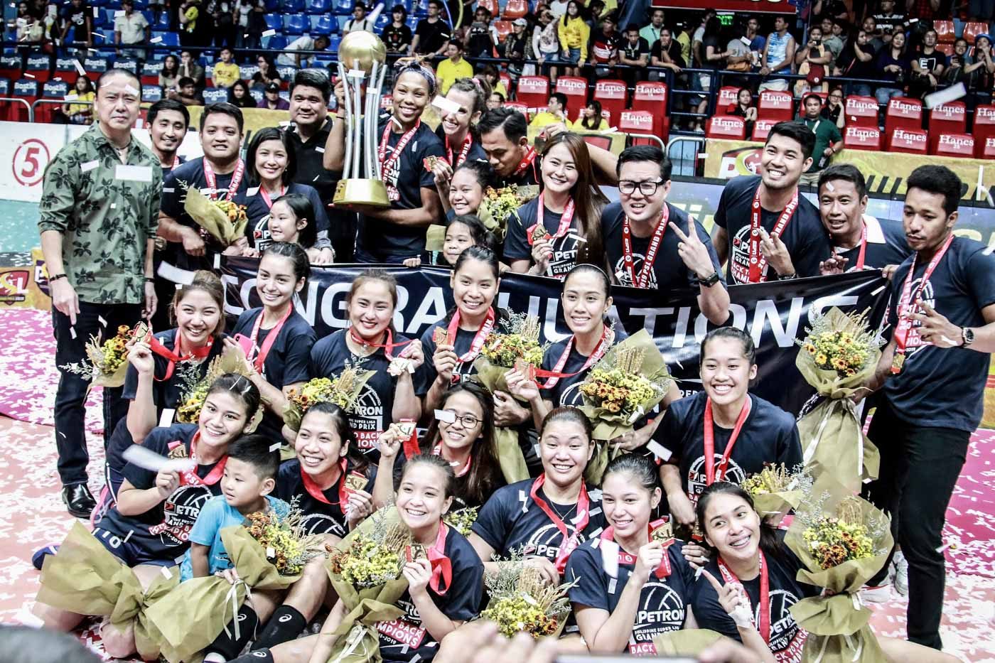 Petron completes PSL back-to-back title romp