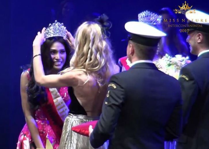 Sarah Bona crowned as Miss Nature Intercontinental 2017
