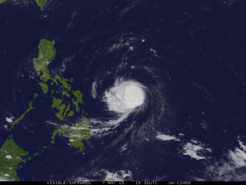 Typhoon Dodong maintains strength