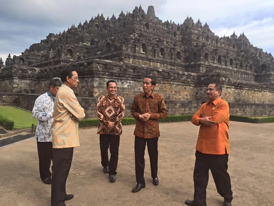 Jokowi: Pengembangan Borobudur demi tingkatkan kunjungan wisatawan