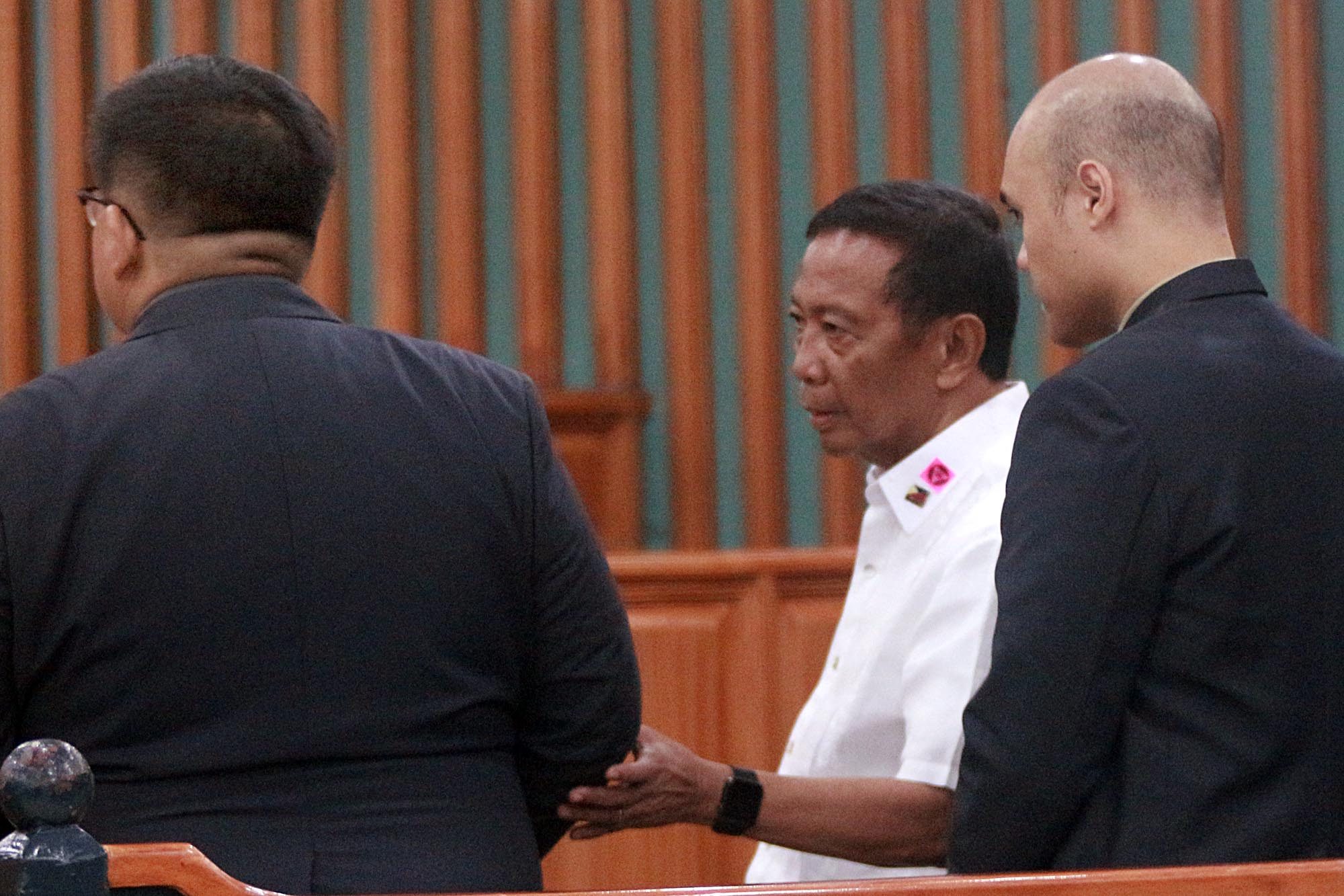 Former VP Binay arraigned for corruption