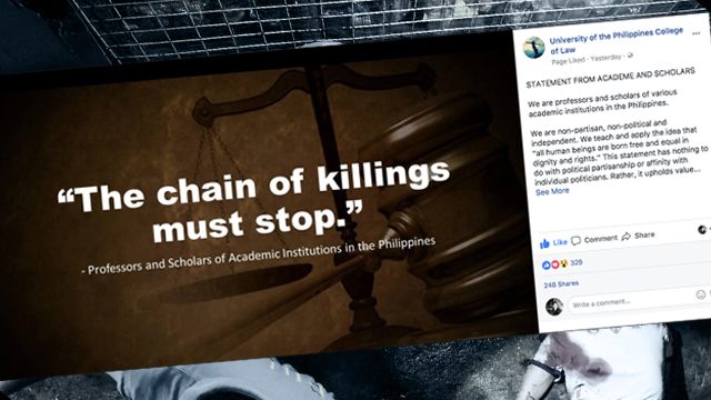 Professors, scholars demand ‘chain of killings must stop’