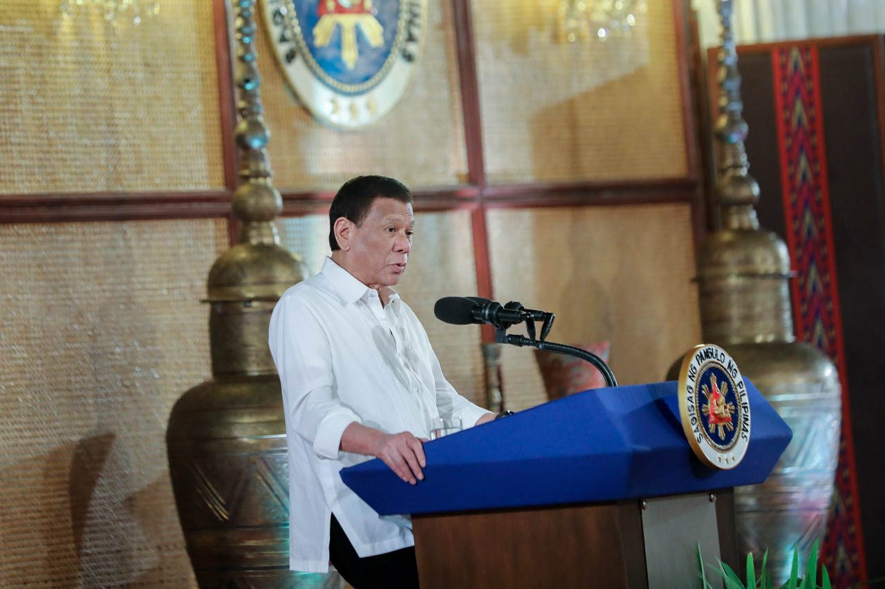 Duterte certifies 2020 national budget as urgent
