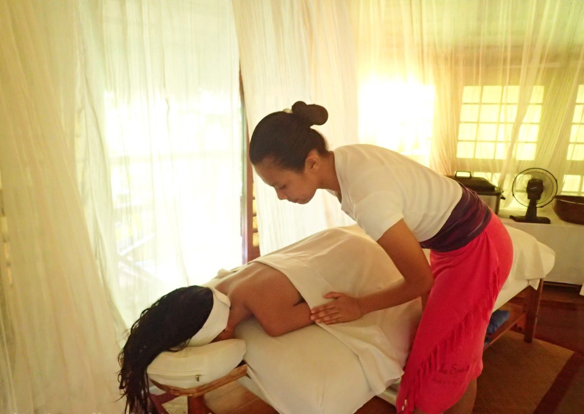 RELAXATION. Get a soothing full-body massage from one of the island’s well-known spas, Mandala. 