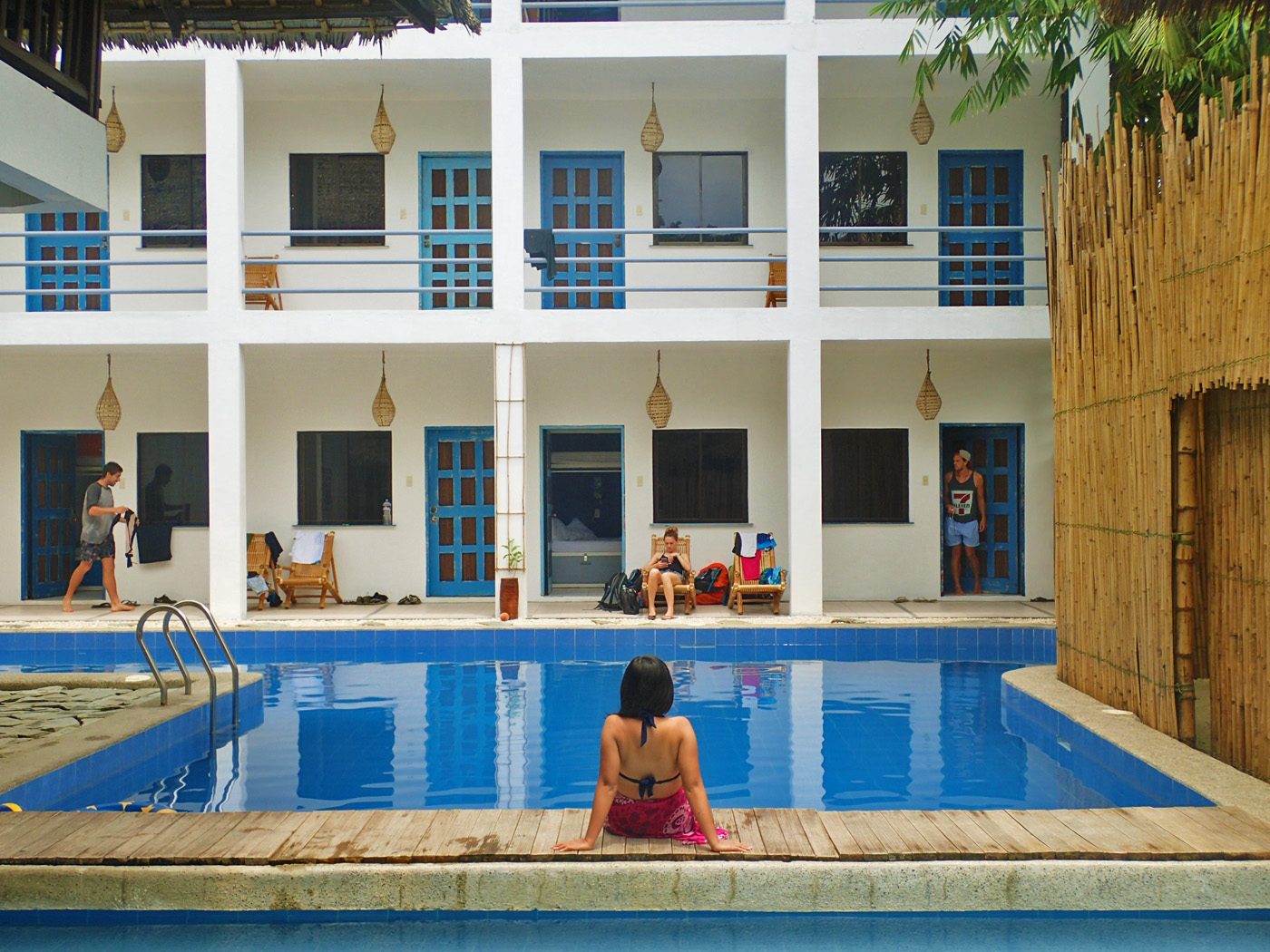 PARTY HOSTEL. Known for parties and a big pool for chilling, Mad Monkey Hostel also initiates community programs. 
