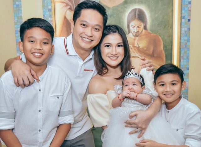 IN PHOTOS: Camille Prats and family celebrate daughter Nala’s christening
