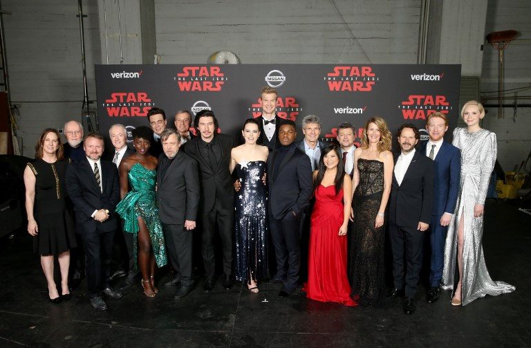 The hype reawakens: ‘Star Wars’ stages ‘Last Jedi’ premiere
