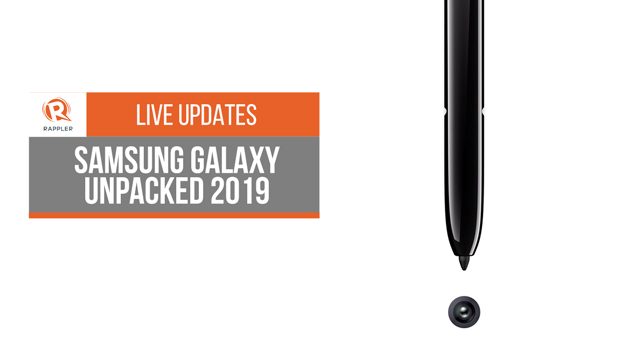 LIVE UPDATES: Samsung Galaxy Unpacked 2019