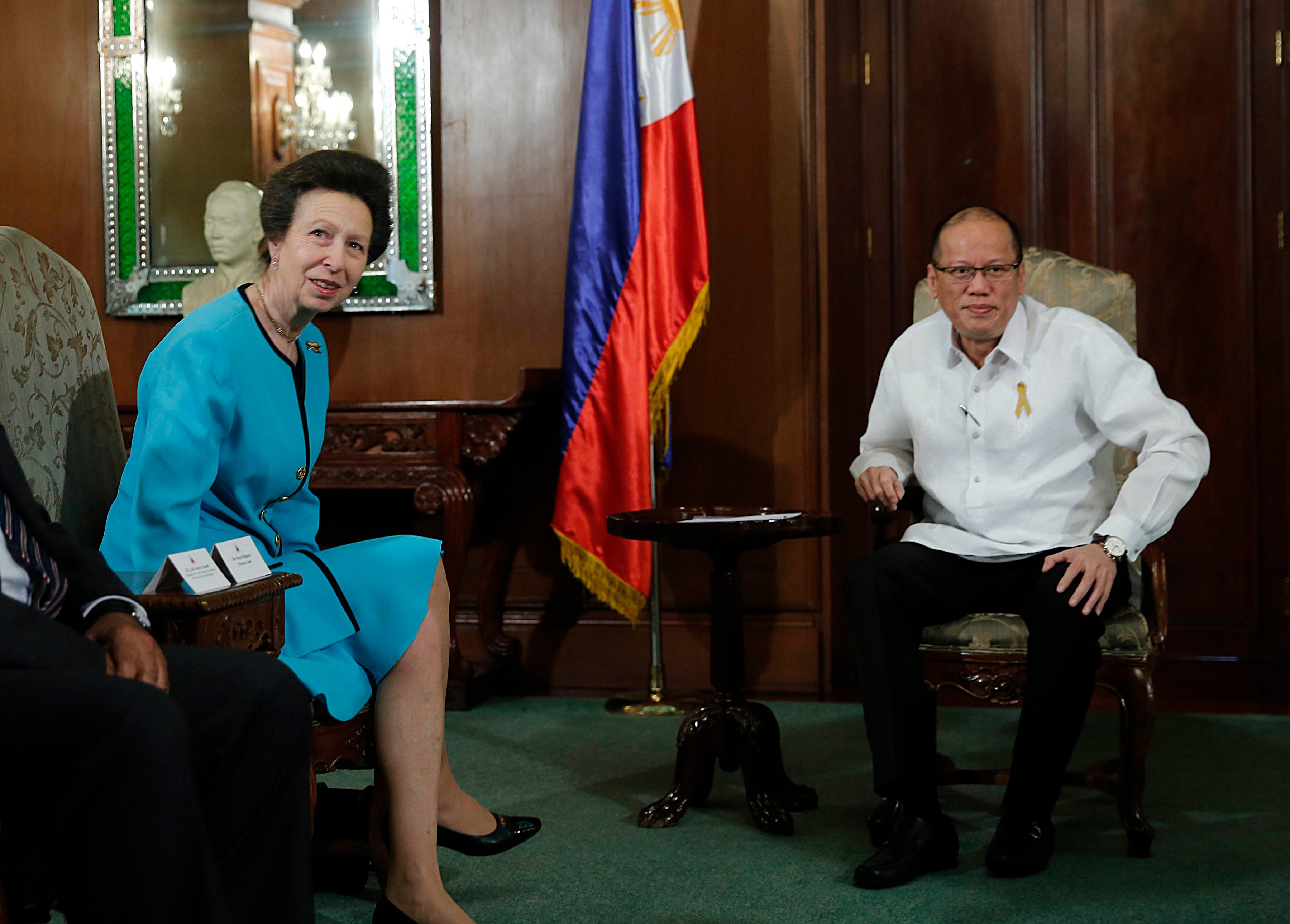 ROYAL VISIT. Her Royal Highness Princess Anne, the Princess Royal of the United Kingdom of Great Britain and Northern Ireland, heads about 320 organizations. Photo by Gil Nartea/Malacañang Photo Bureau 