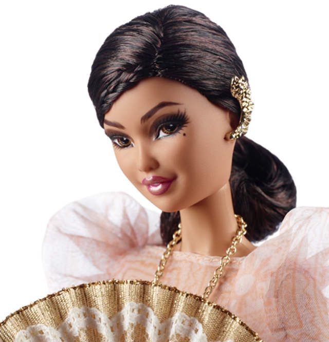 An up close look on Mutya Barbie. Photo from barbiecollector.com 