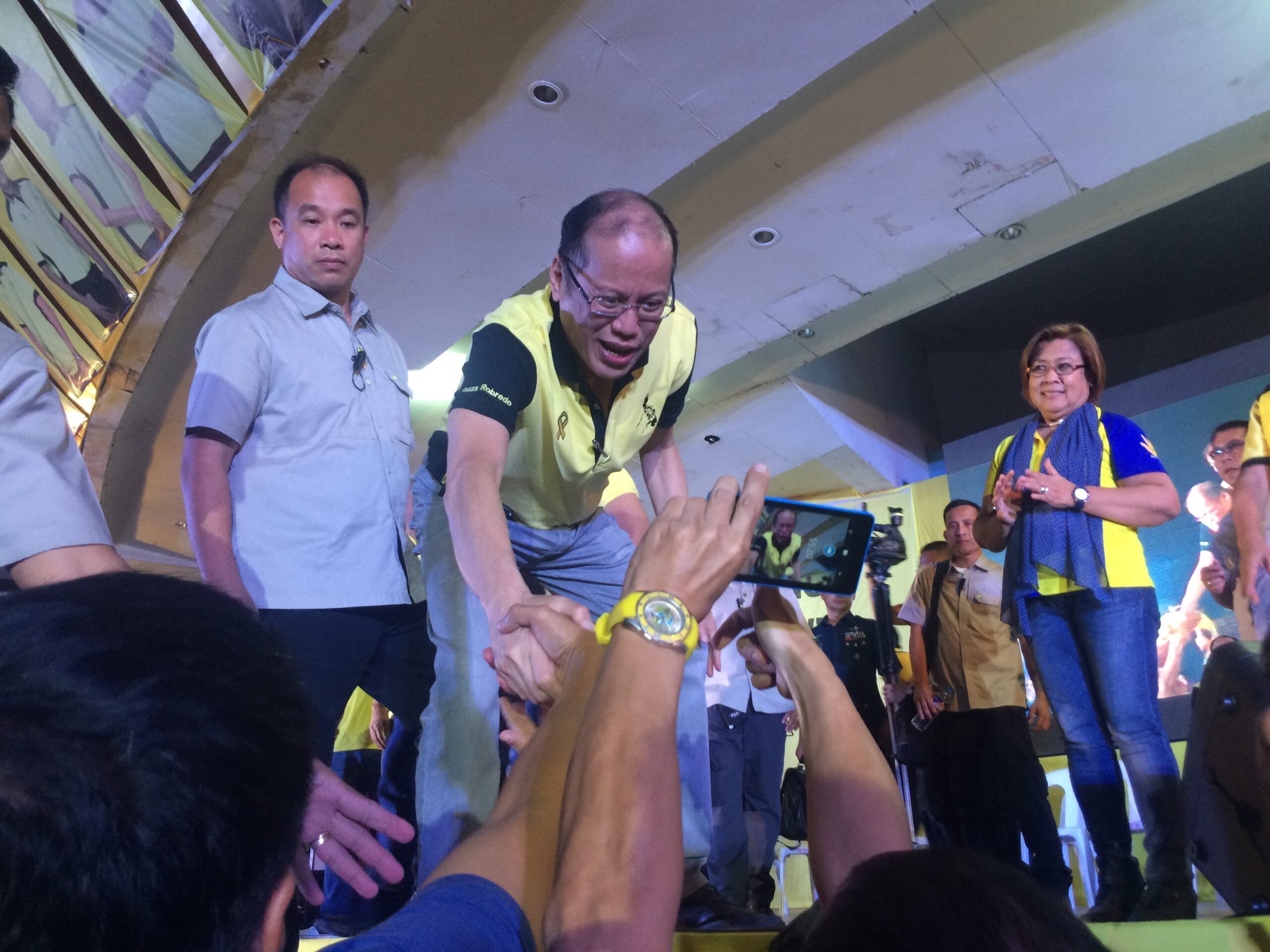 Aquino says he wants to stop new Marcos rule
