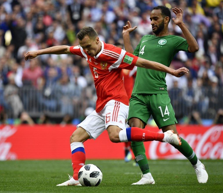 Russia routs Saudi Arabia in FIFA World Cup 2018 opener
