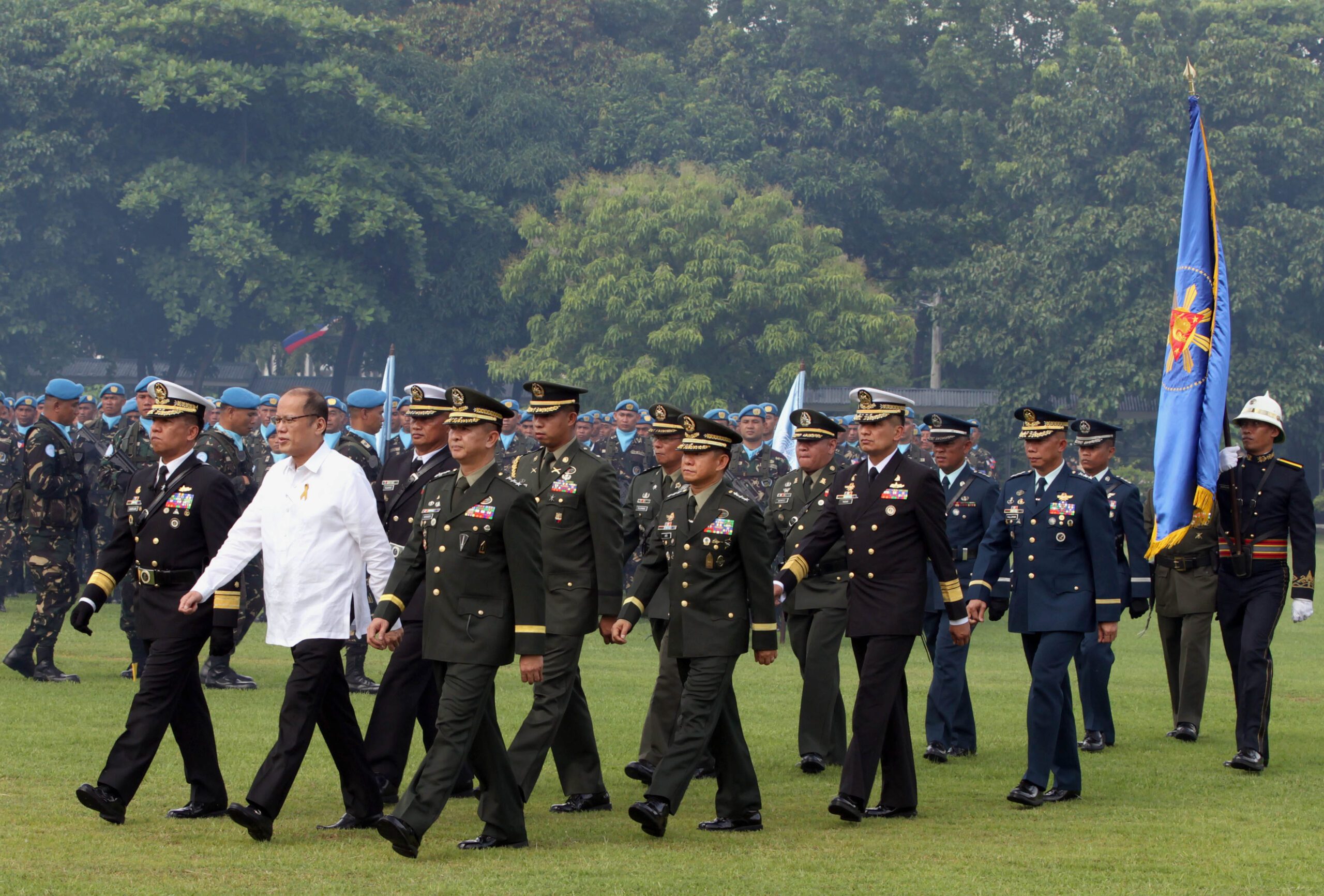 Aquino boasts of modernization, thanks AFP in final speech