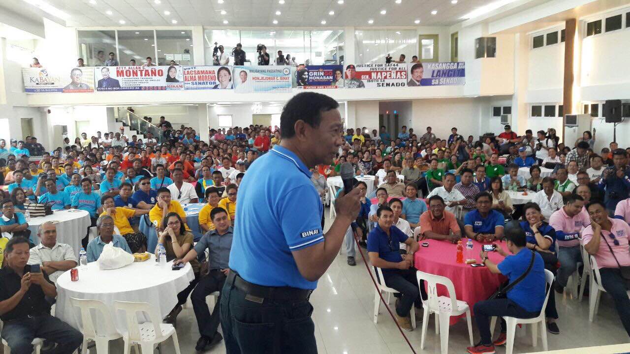 Binay to Pangasinan: ‘I will be a spending executive’