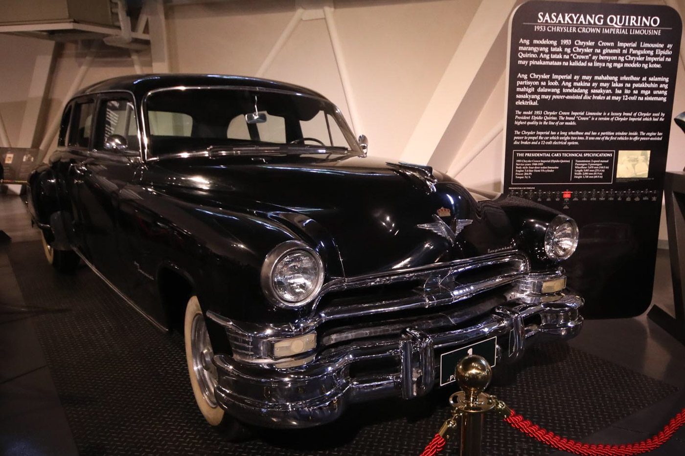 IN PHOTOS: Cars used by Philippine presidents now on display
