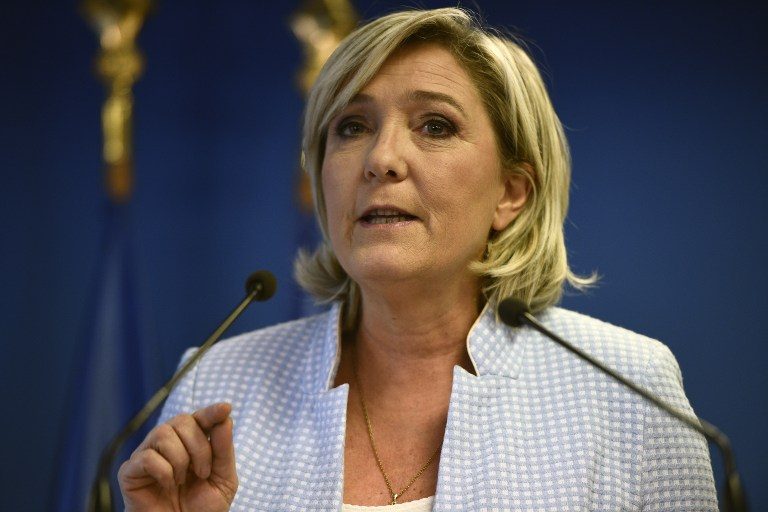 France’s Le Pen hardens tone as campaign clock ticks down
