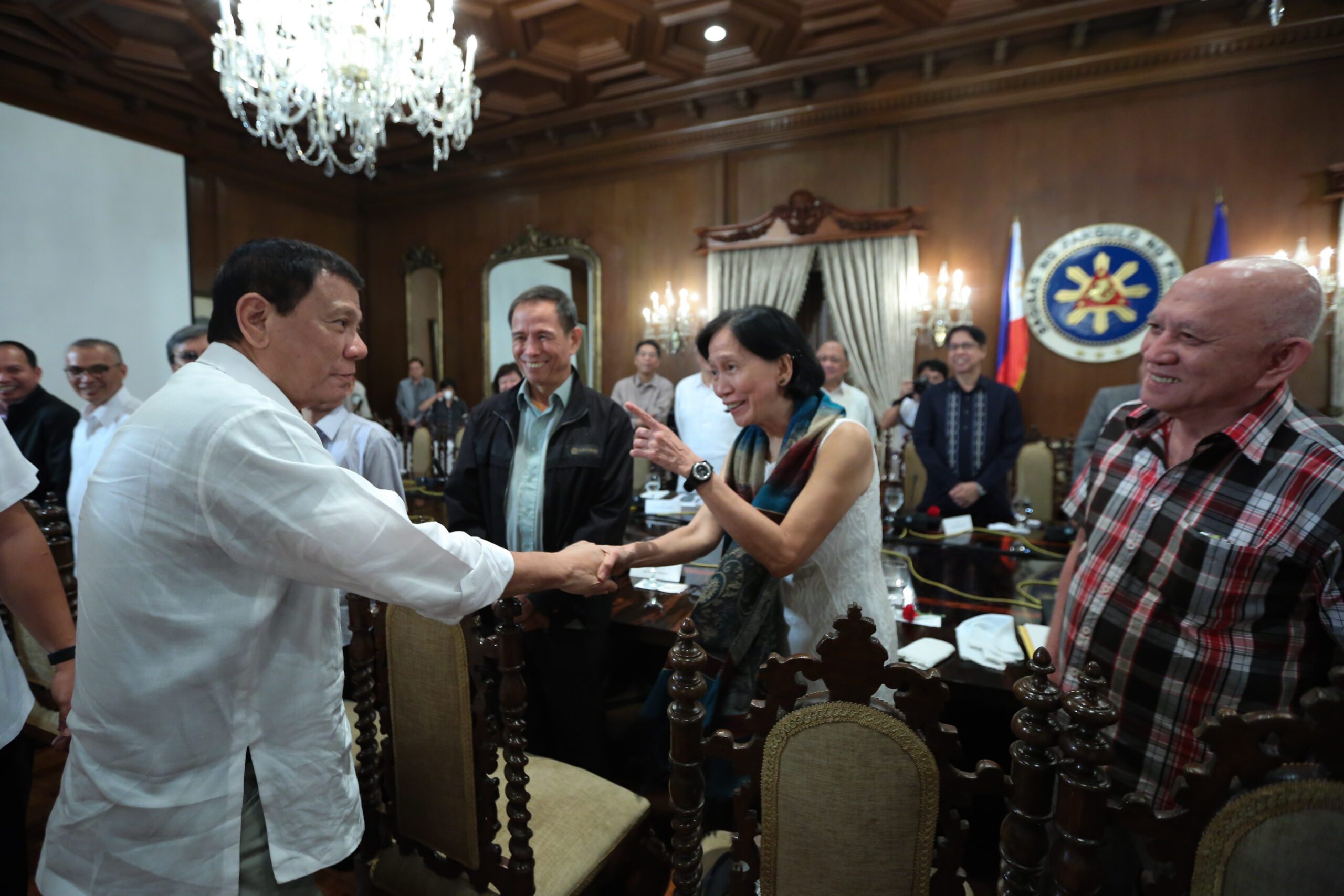 Duterte to CPP: Stop extortion first, then we talk