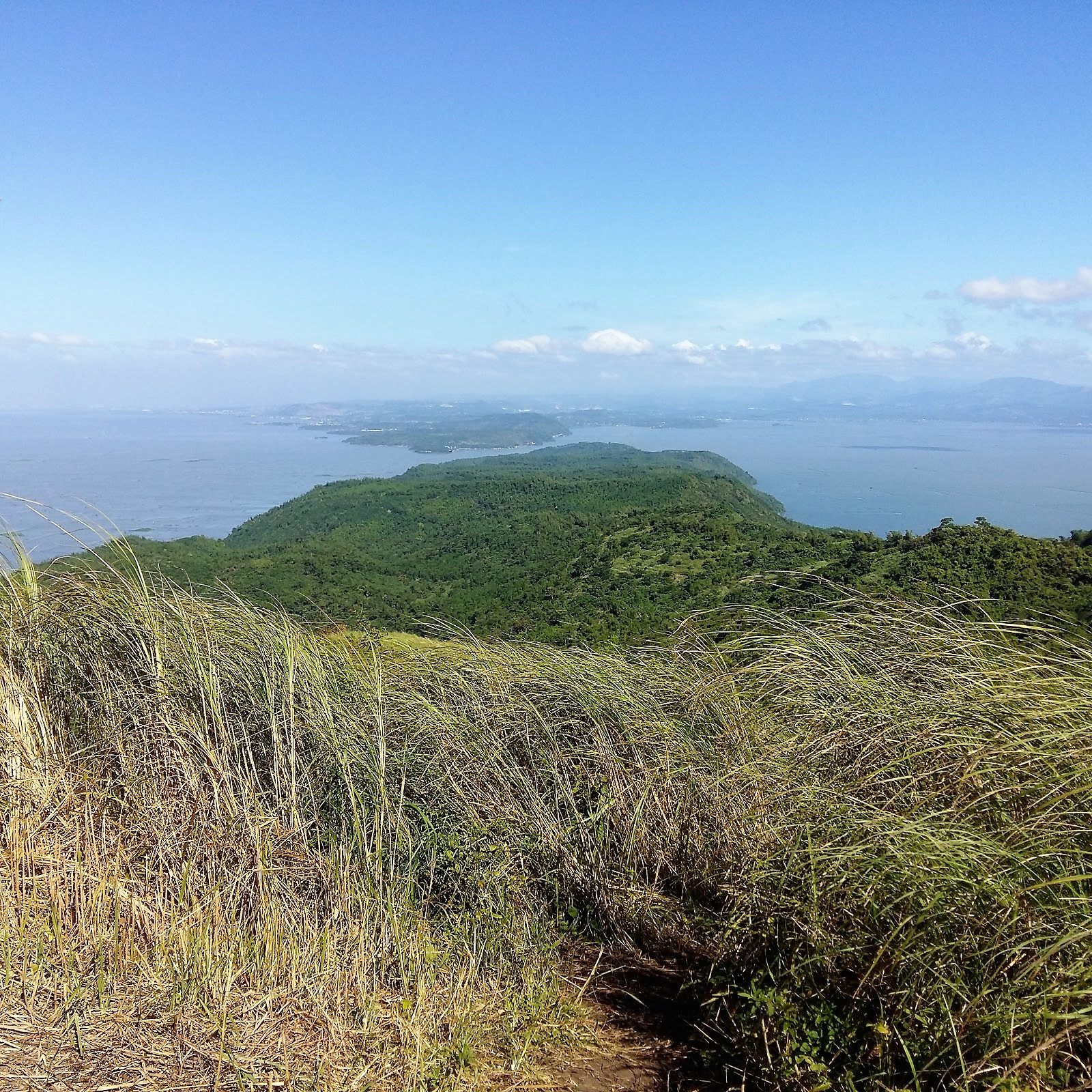 MOUNTAIN SCENERY. Greens and blues will greet you on your climb at Mt. Tagapo. Photo by Jherson Jaya 