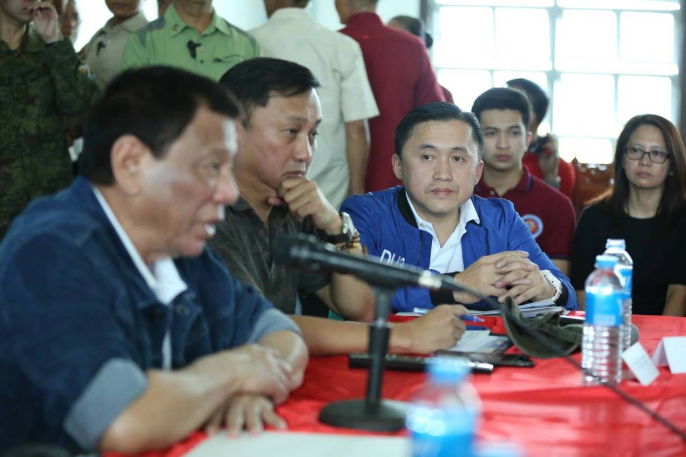 Duterte endorses Francis Tolentino as senator
