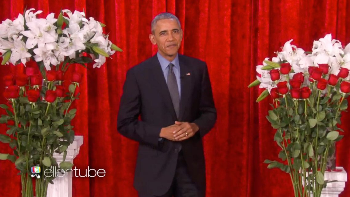 WATCH: Barack and Michelle Obama exchange sweet messages on ‘Ellen’