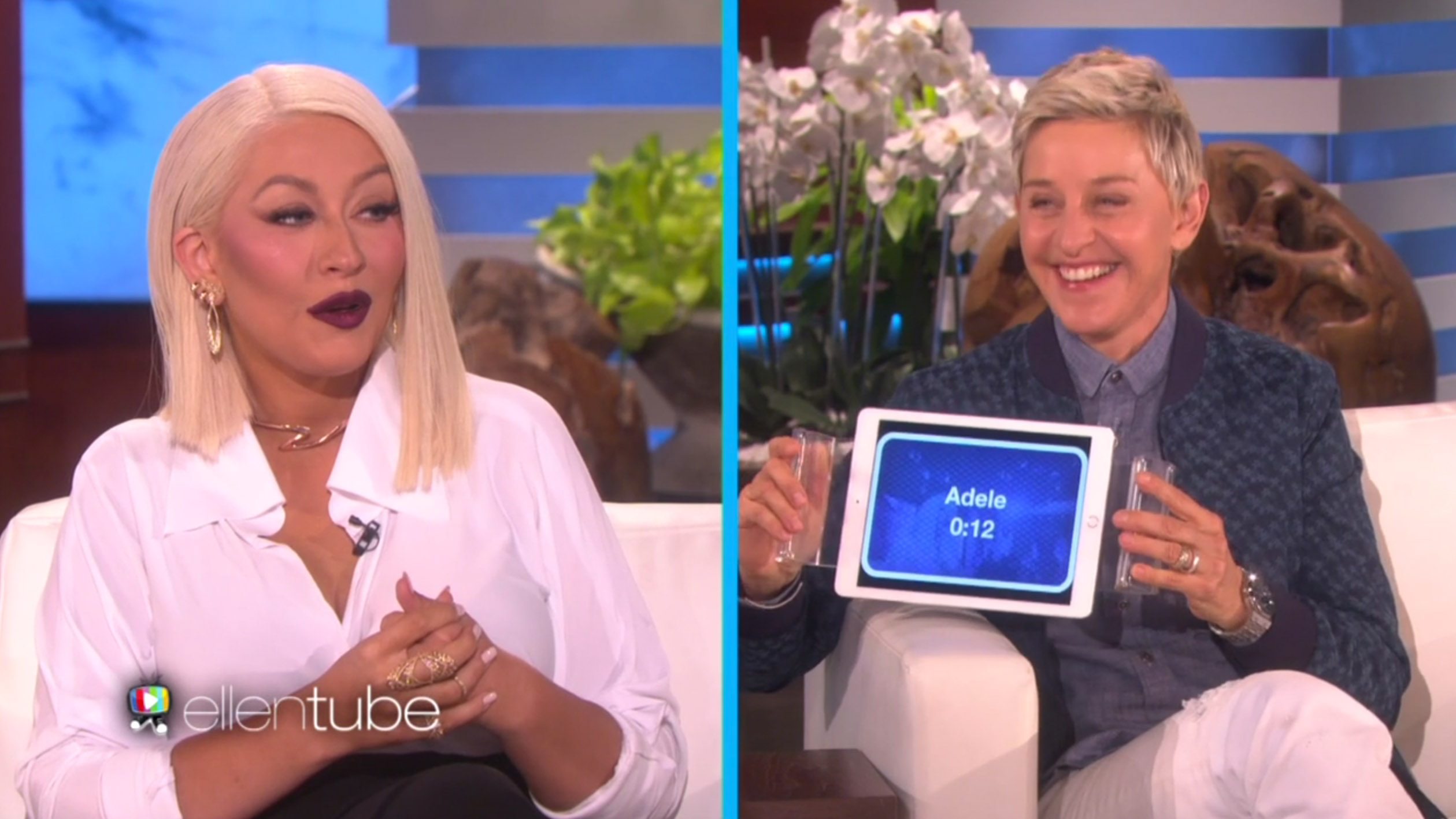 WATCH: Christina Aguilera’s impressions of Adele, Rihanna, Katy Perry and more on ‘Ellen’