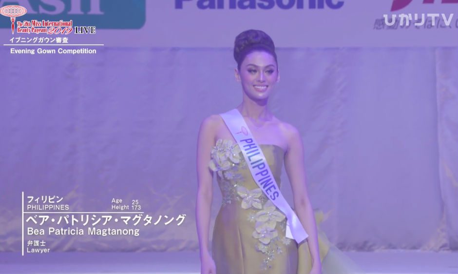 Screenshot from YouTube/Miss International 