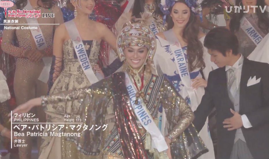 Screenshot from YouTube/Miss International 