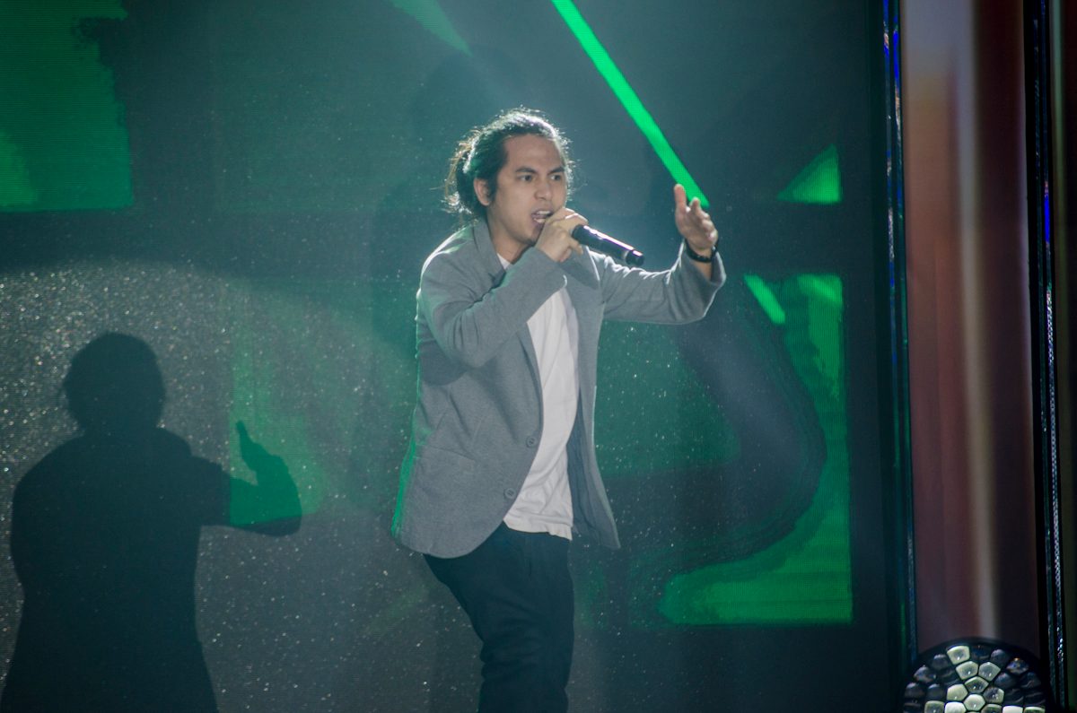 THE RAPPER. Abra performs during the 41st Gawad Urian awards on June 14.  