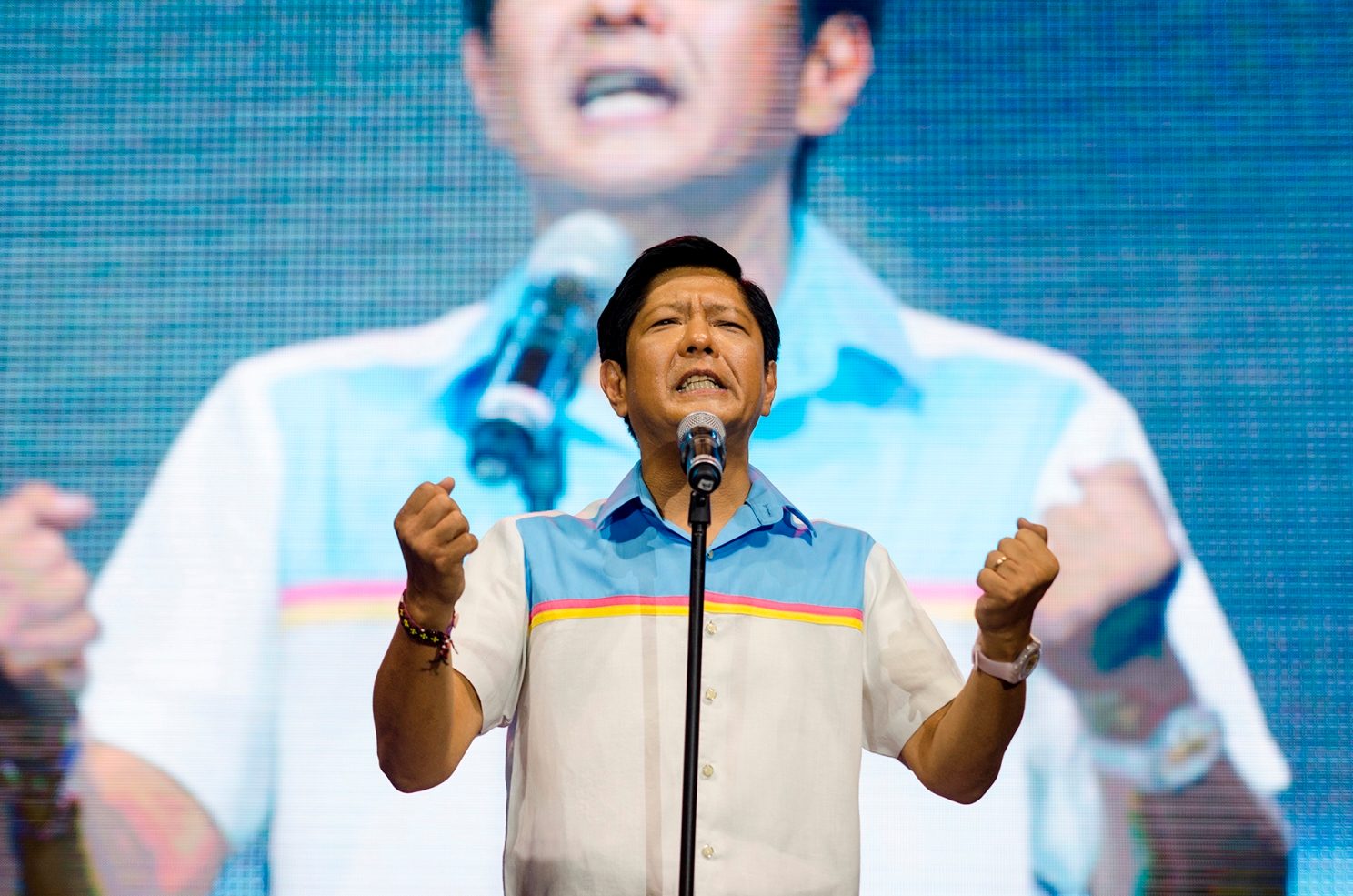 Marcos cried fraud even before May 9 polls