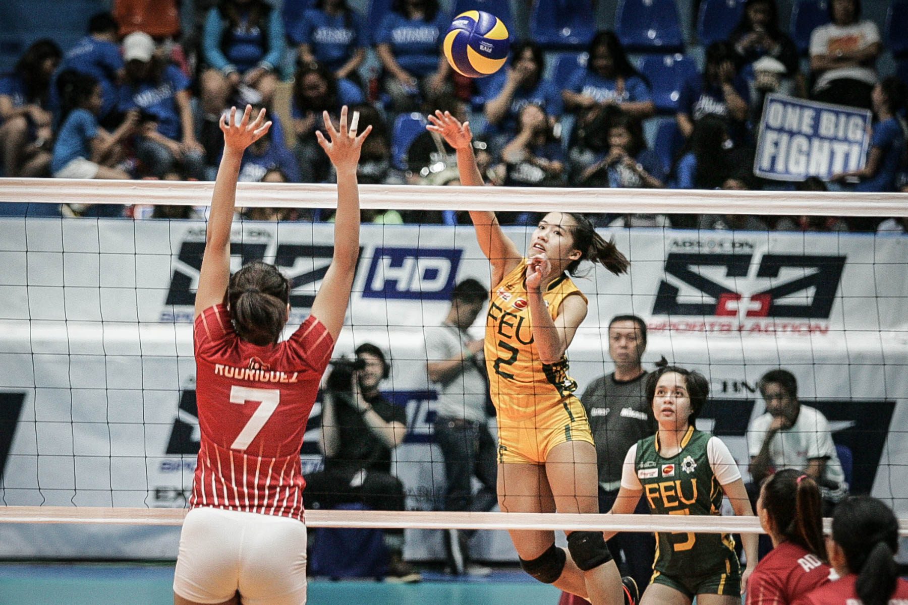 FEU Lady Tamaraws keep Final Four hopes alive, down UE in straight sets