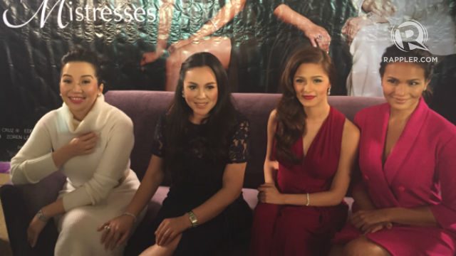 Kris Aquino, Iza Calzado, Claudine Barretto on the topic of mistresses