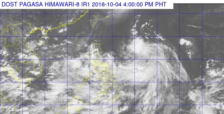 PAGASA: Low pressure area spotted off Aurora