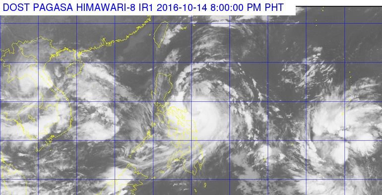 Karen now a typhoon; Catanduanes under signal no. 3