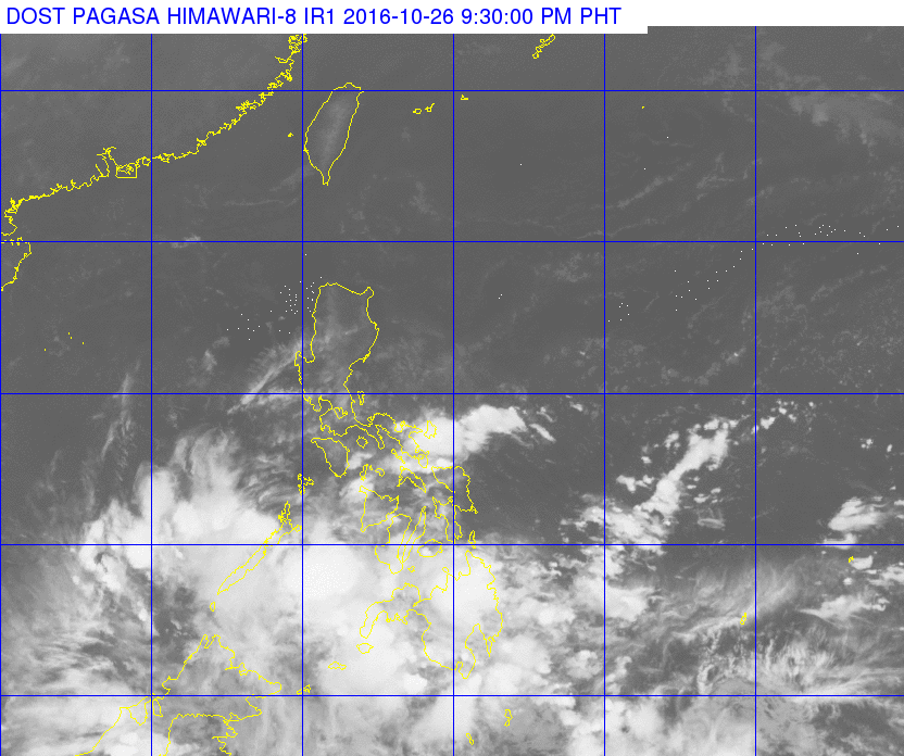 Light-moderate rain in Mindanao, Palawan on Thursday
