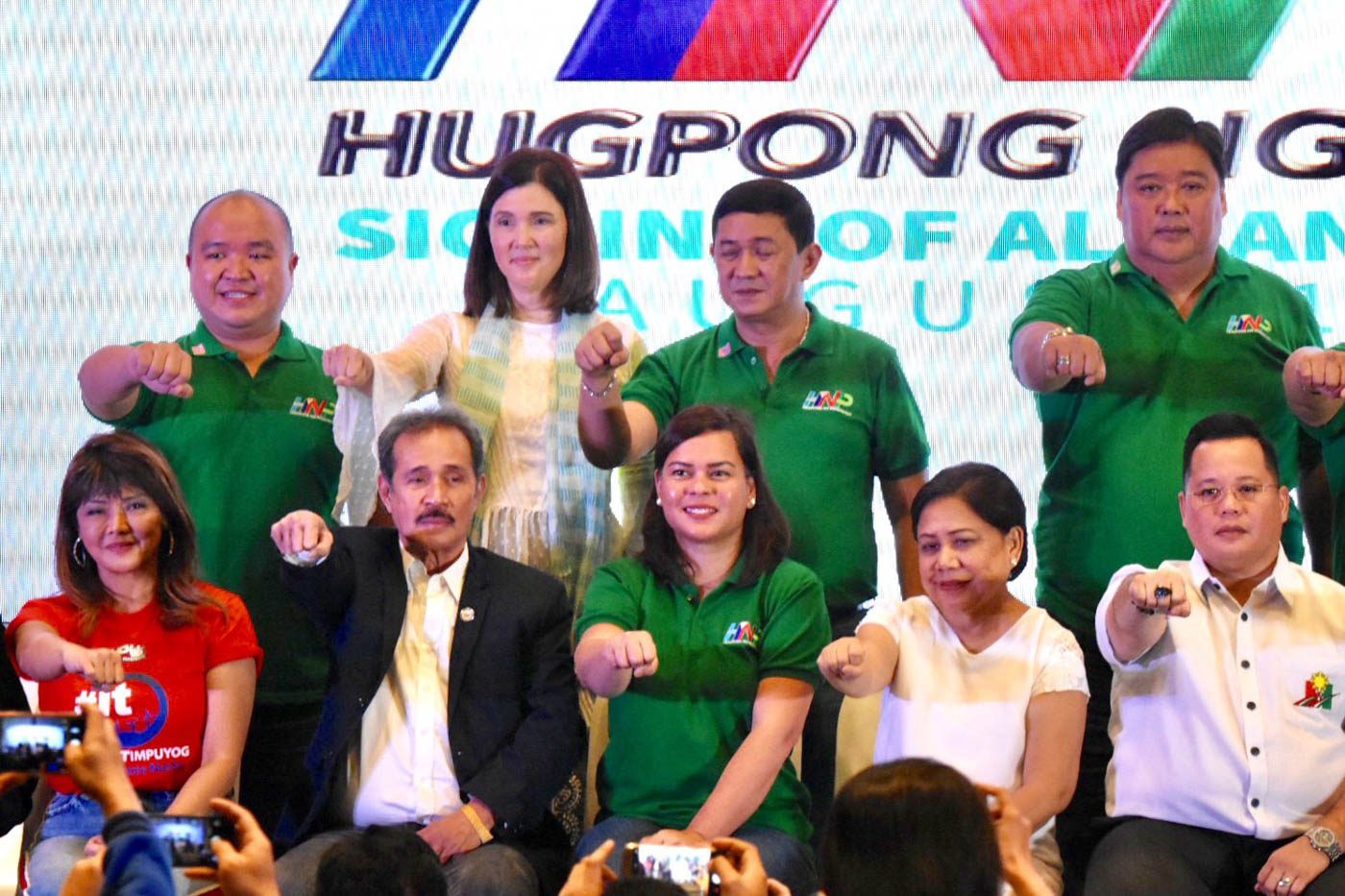 Pimentel downplays Hugpong alliance with political parties