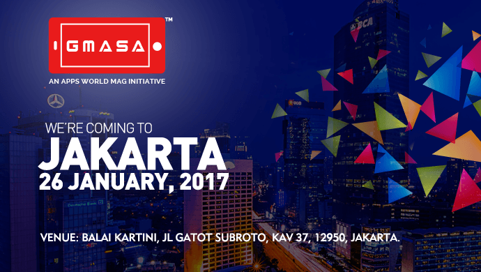 ‘Global Mobile App Summit and Awards 2017’ akan diselenggarakan untuk pertama kalinya di Jakarta